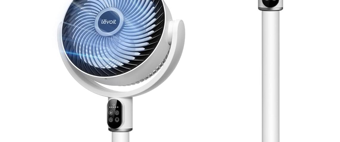 Ventilador de pie Levoit silencioso de 20 dB con motor DC