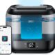 Humidificador inteligente Dreo 4L de vapor frío con pantalla digital y luz ambiental