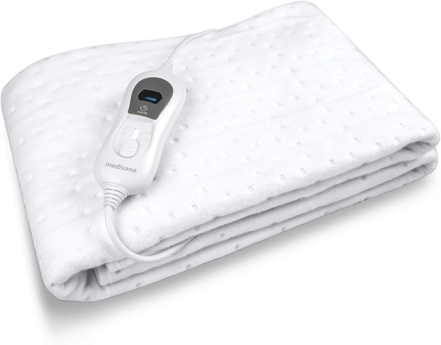 Calientacamas eléctrico medisana HU 665 de 150 x 80 cm, cubrecolchón térmico con mando