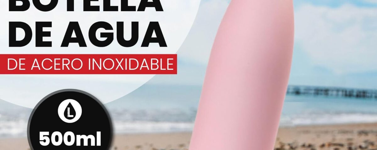 Botella térmica OTTO KONING de acero inoxidable de 500 ml, doble pared al vacío y sin BPA