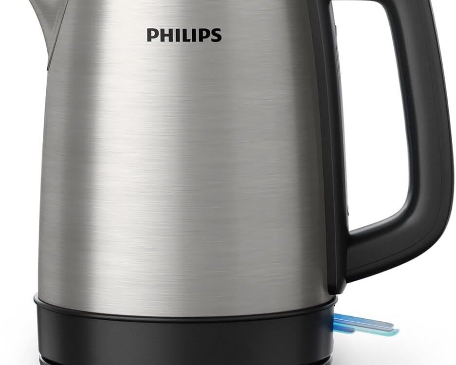Hervidor eléctrico Philips HD9350/90 de 1,7 litros en acero inoxidable