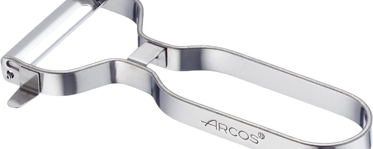 Pelador Arcos Serie Profesional de acero inoxidable cromado