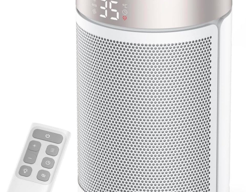 Calefactor cerámico Dreo 1500W silencioso con termostato