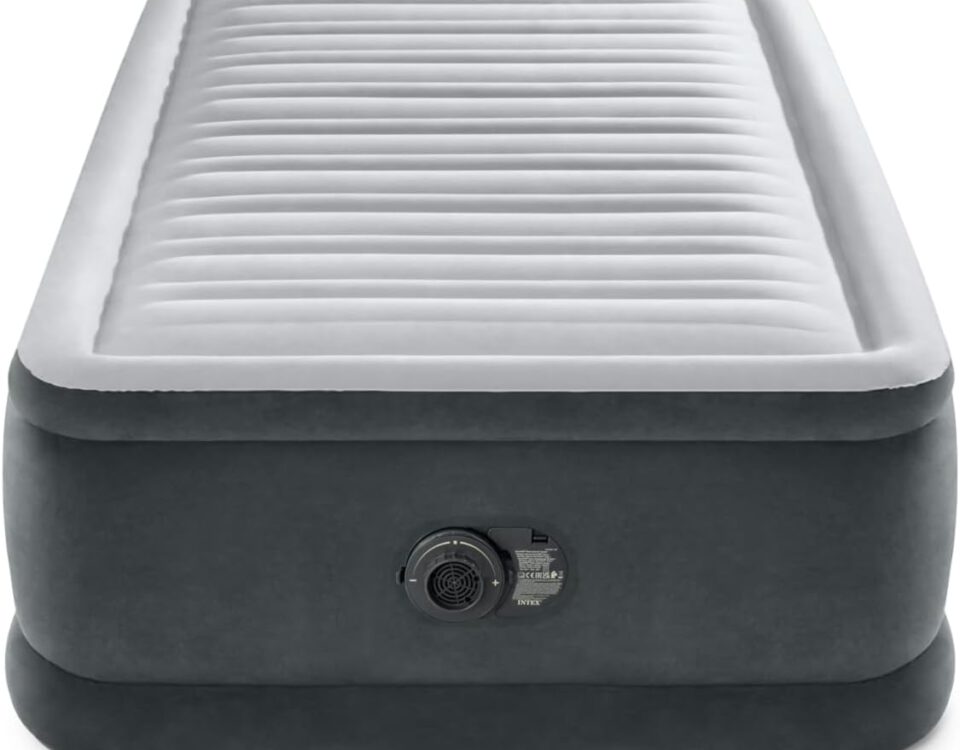 Colchón hinchable Intex Comfort-Plush Elevated 64412 de 99x191 cm con bomba integrada