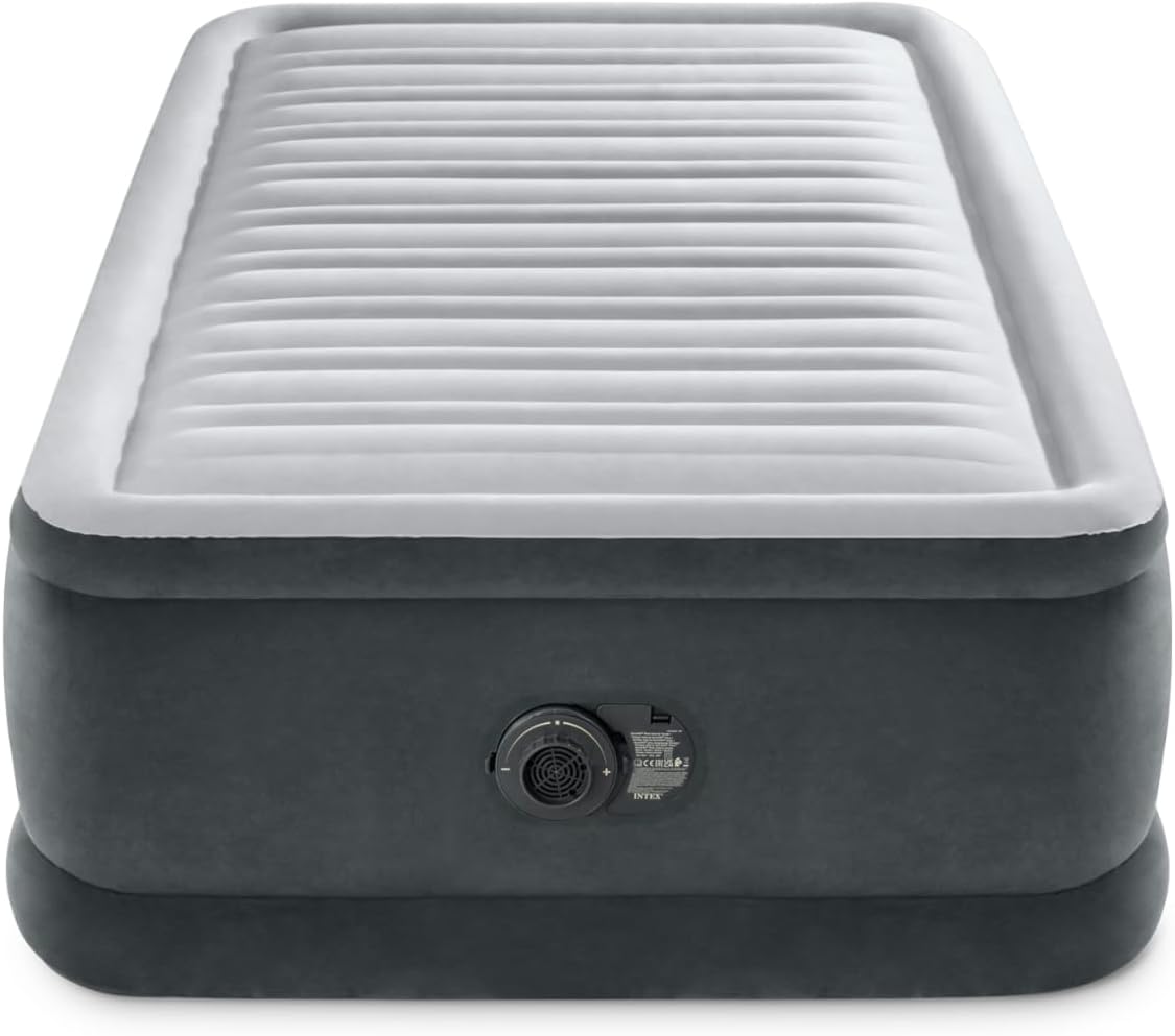 Colchón hinchable Intex Comfort-Plush Elevated 64412 de 99x191 cm con bomba integrada