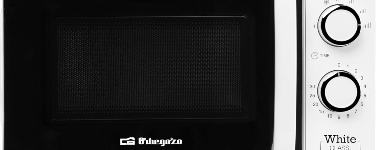 Microondas Orbegozo MI 2115 de 20 litros y 700 W en color blanco