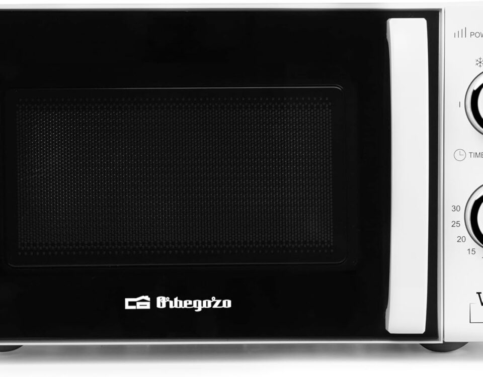 Microondas Orbegozo MI 2115 de 20 litros y 700 W en color blanco