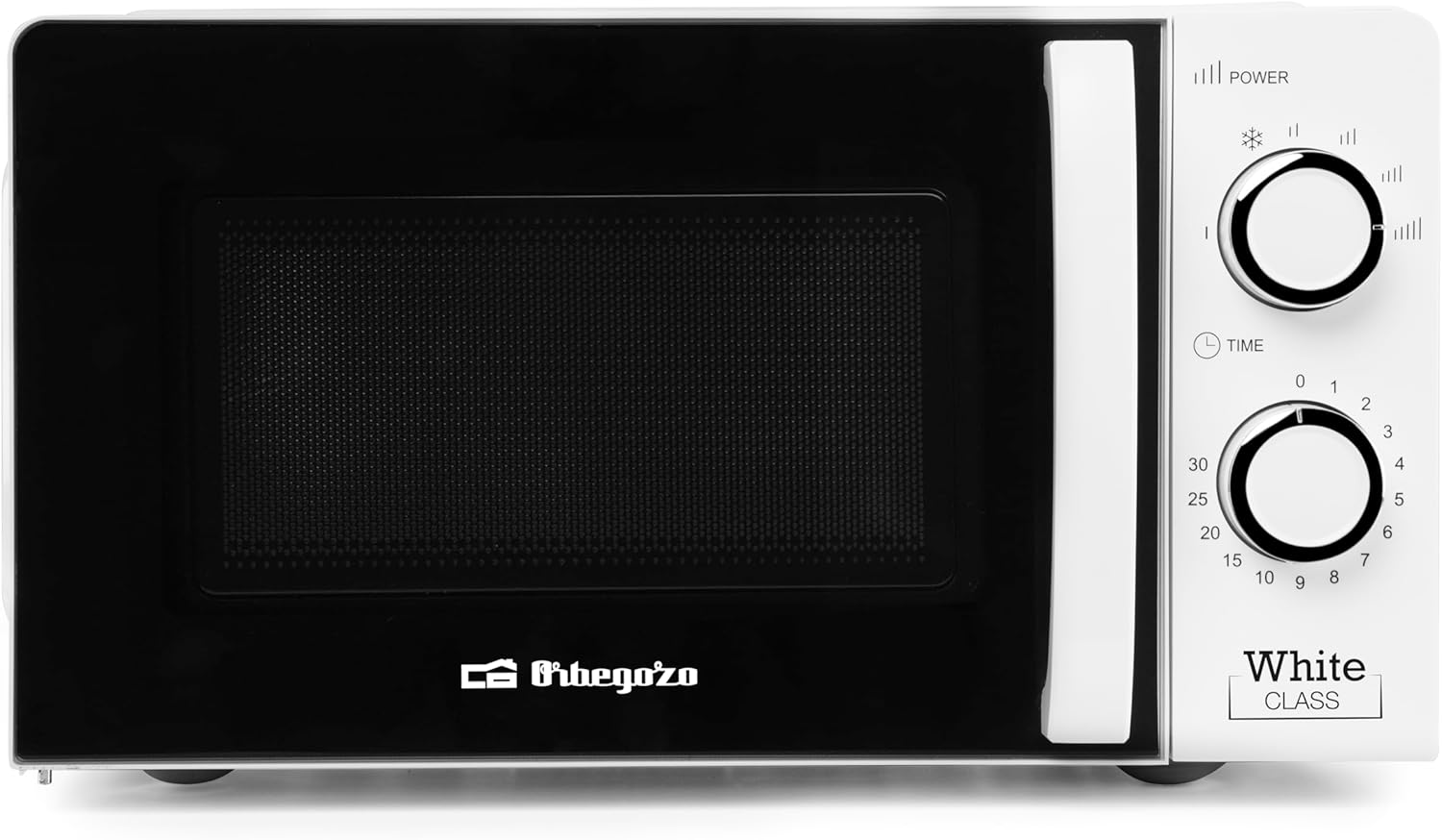 Microondas Orbegozo MI 2115 de 20 litros y 700 W en color blanco