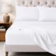 Juego de sábanas Utopia Bedding 4 piezas 150x200 blanco