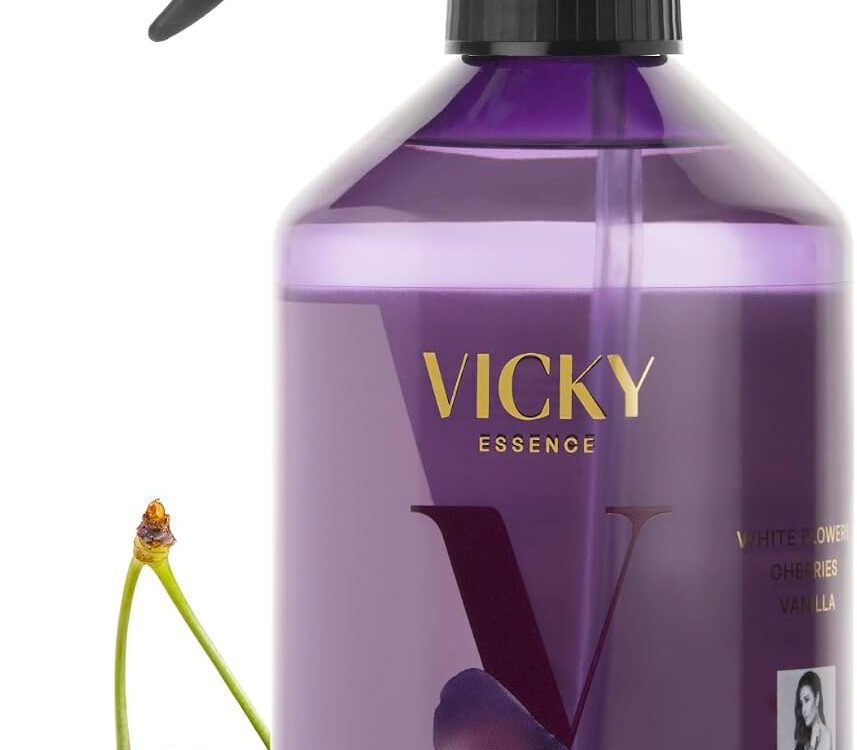 Ambientador Vicky Essence Home Spray Velvet Garden de 500 ml